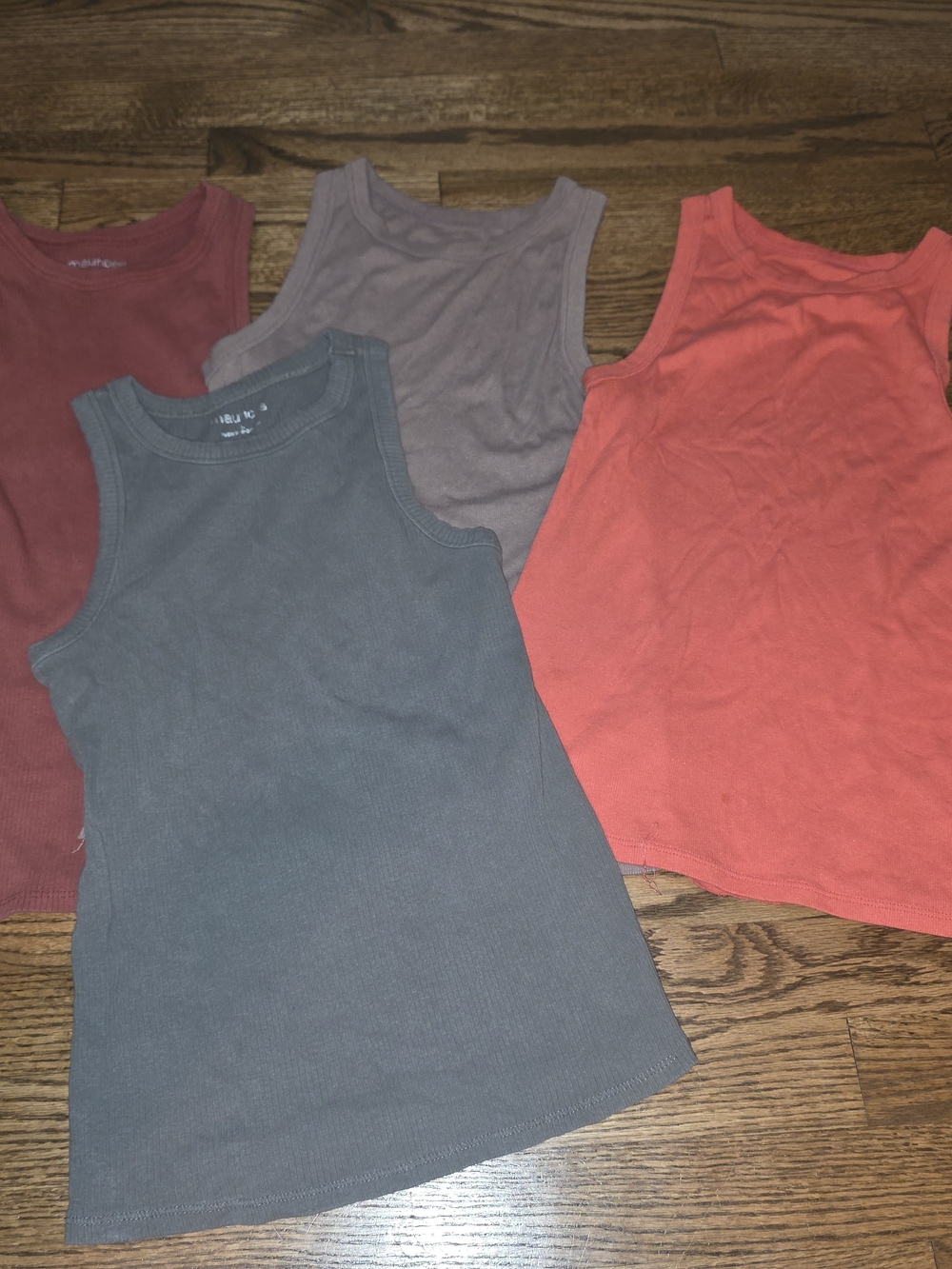 Women’s Ribbed Tank Top - Charcoal Gray Maurices And A New Day